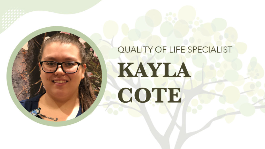 Kayla Cote, staff spotlights